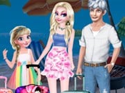 Play Frozen Family's Summer Holiday Game on FOG.COM
