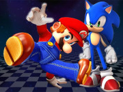 Play Super Mario & Sonic FNF Dance Game on FOG.COM